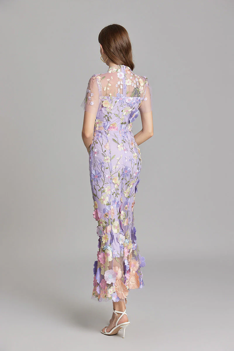 Alba | Elegant Sleeveless Embroidered Women's Maxi Dress - Image 15