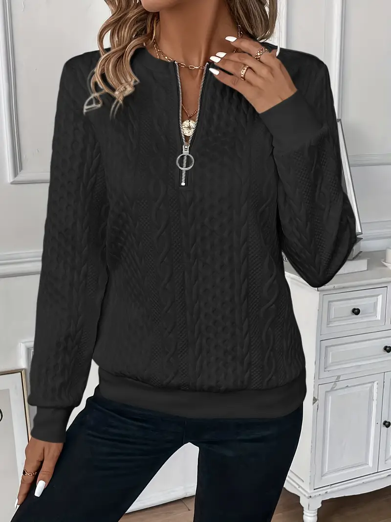 Alice | Zipper Sweater - Image 11