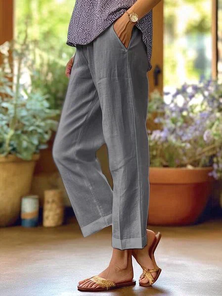 Andromeda | Linen Summer Pants - Image 3