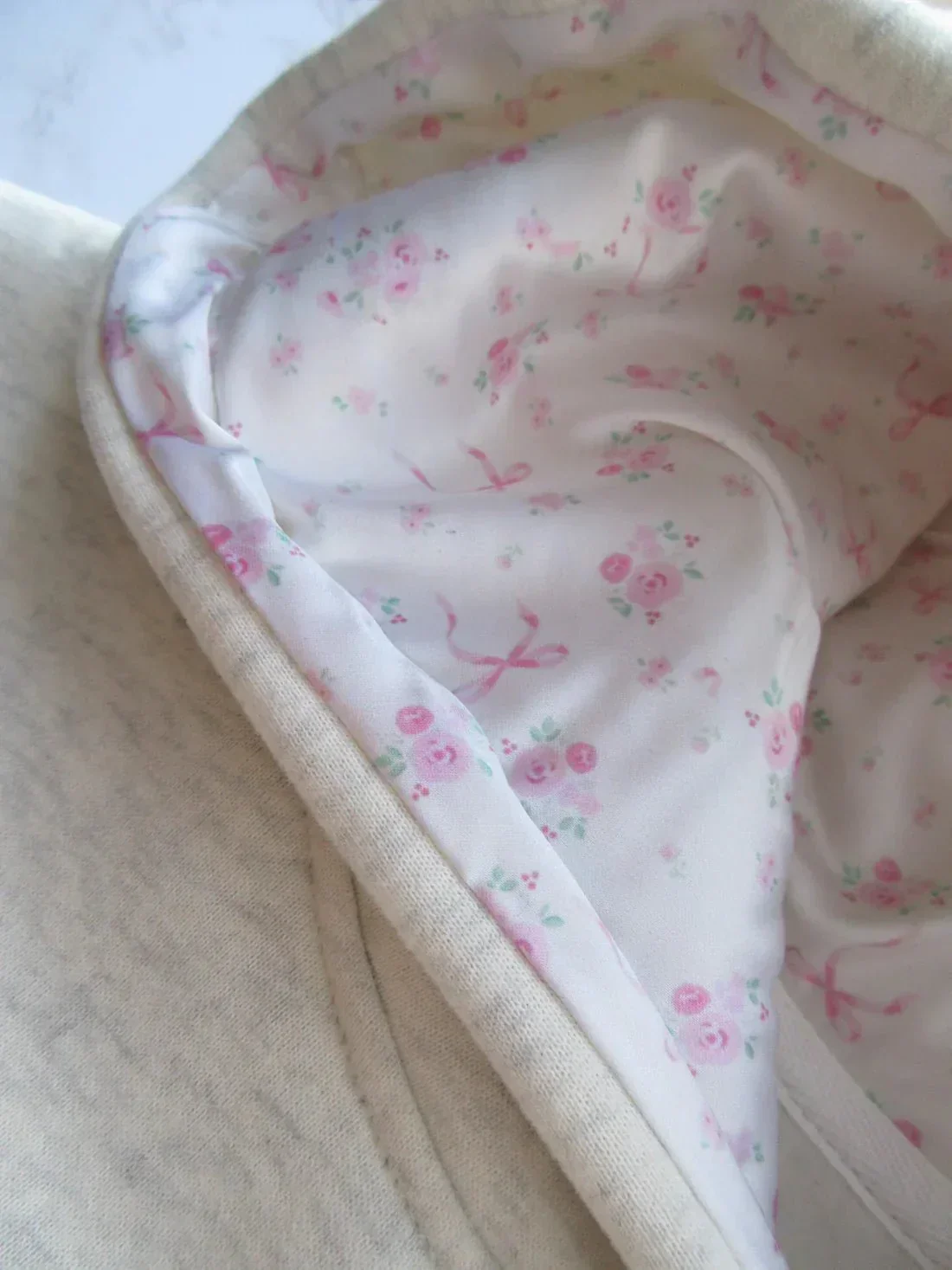 Aria | Hoodie with Bow Detail - Image 3