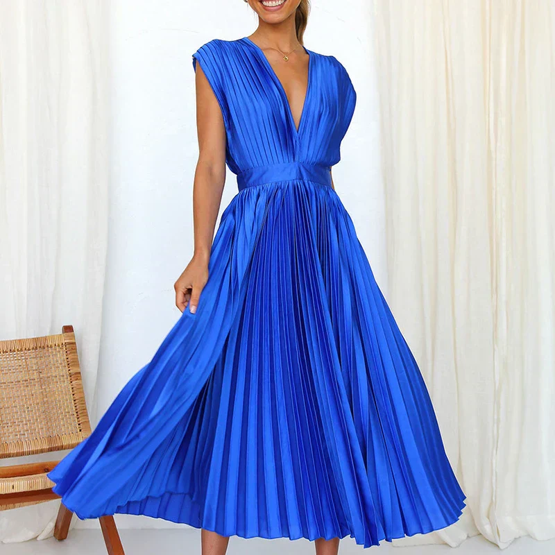 Arianne | V-neck Maxi Dress - Image 4
