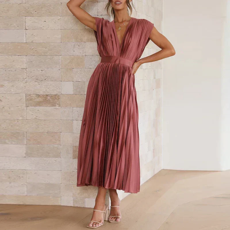 Arianne | V-neck Maxi Dress - Image 6