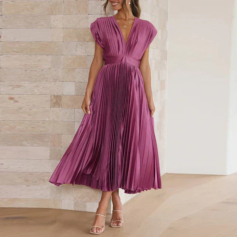 Arianne | V-neck Maxi Dress - Image 7