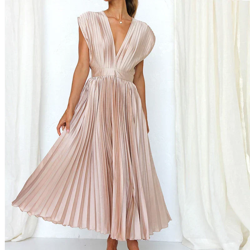 Arianne | V-neck Maxi Dress - Image 8
