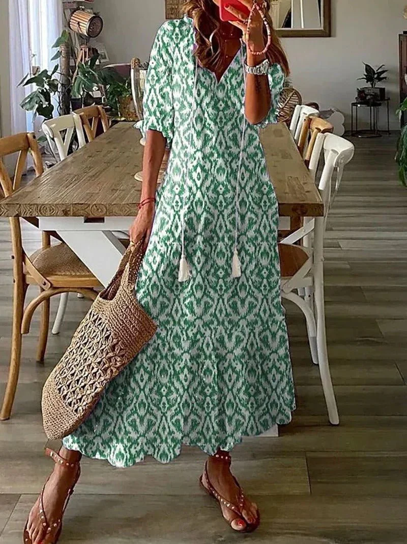Arrietty | Summer Printed Dress - Image 2