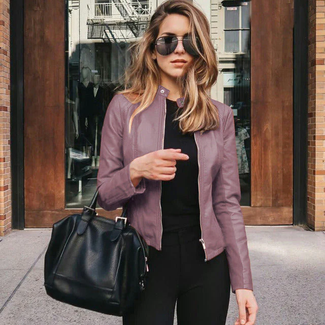 Aster | Leather Jacket - Image 13