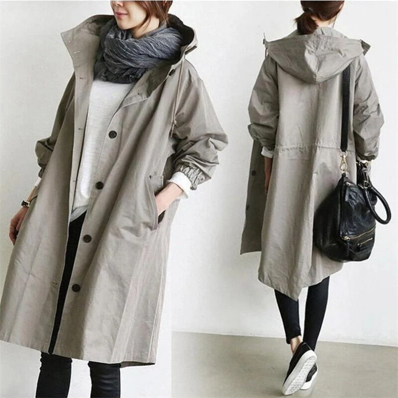Ava | Rain Parka Trenchcoat - Image 9