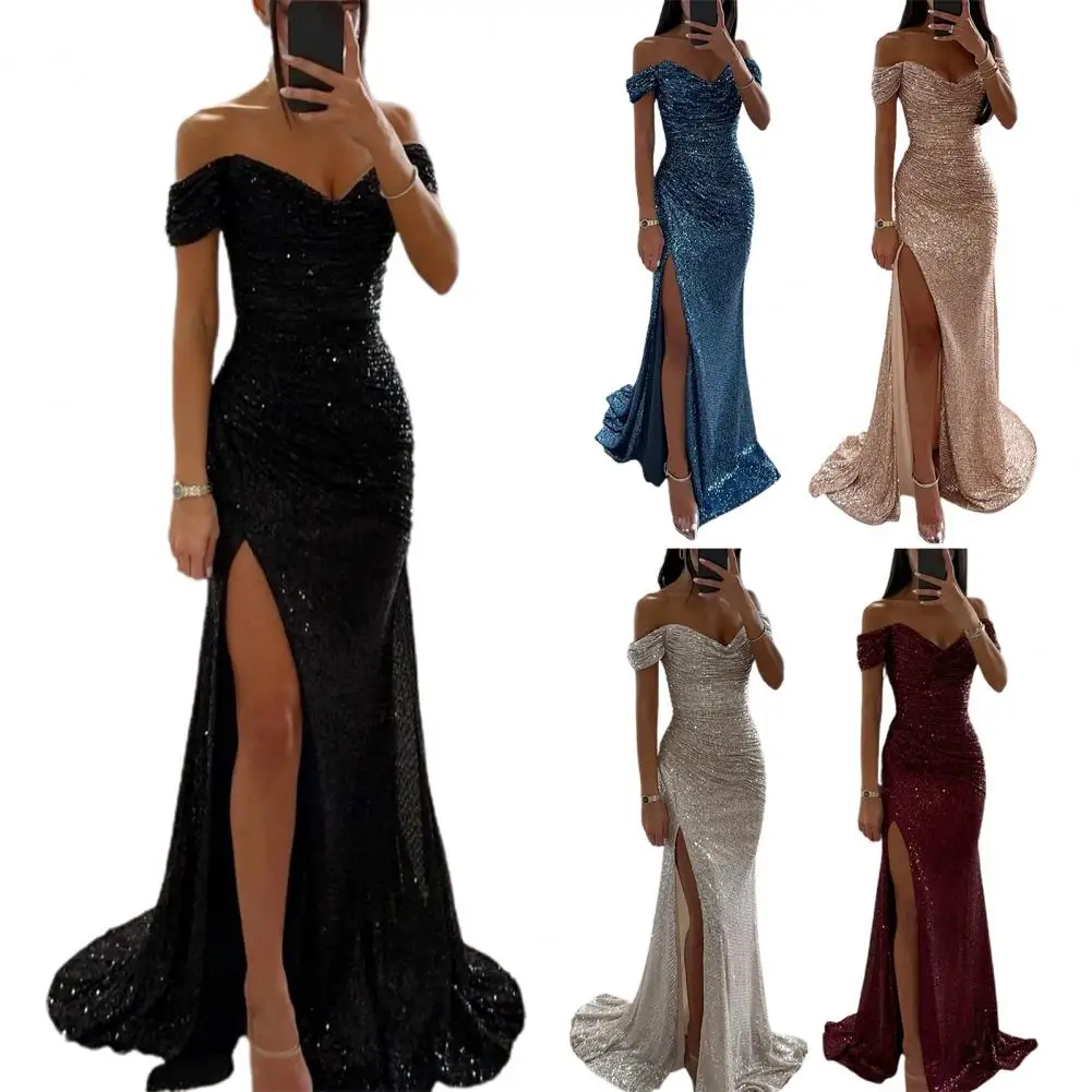 Beatrix | Women's Sequin Evening Gown - Image 10