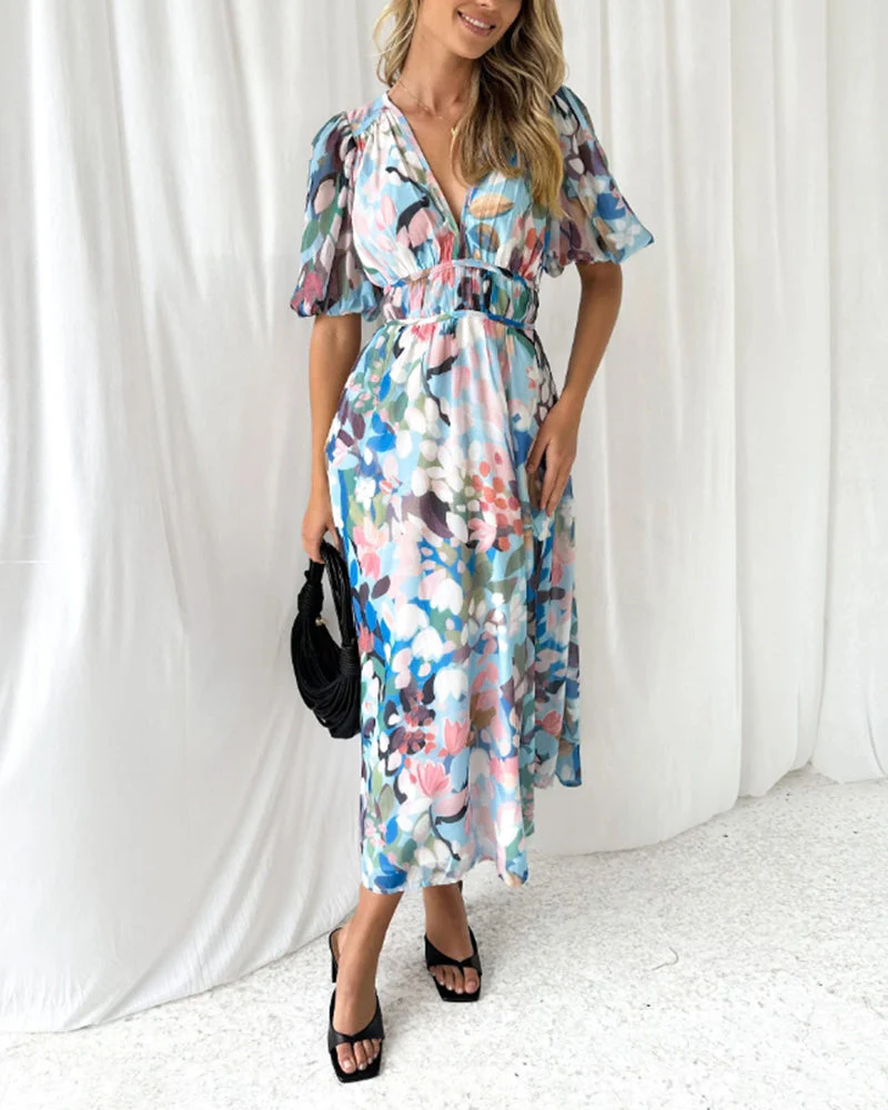Bella | Elegant Floral Maxi Dress - Image 10