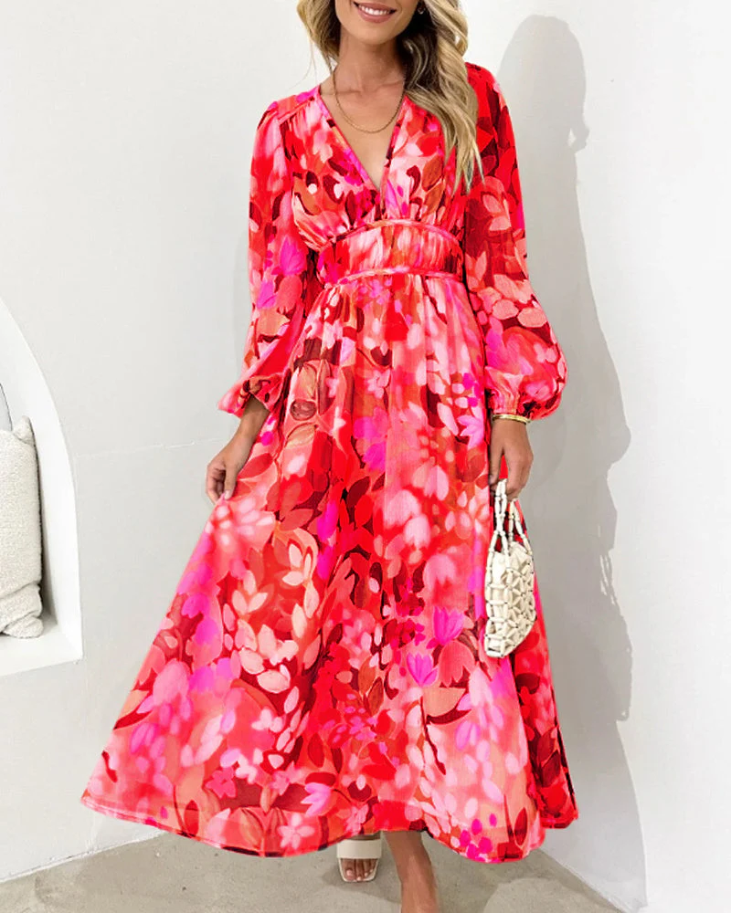 Bella | Elegant Floral Maxi Dress - Image 6