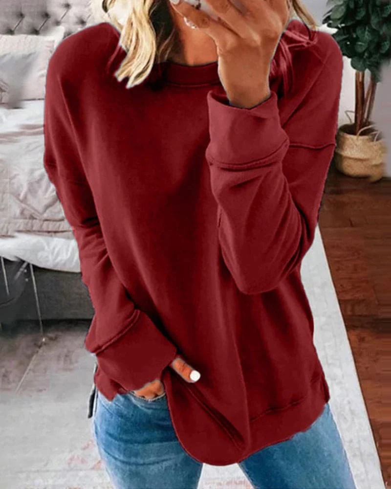 Blakely | Plain Sweatshirt - Image 5