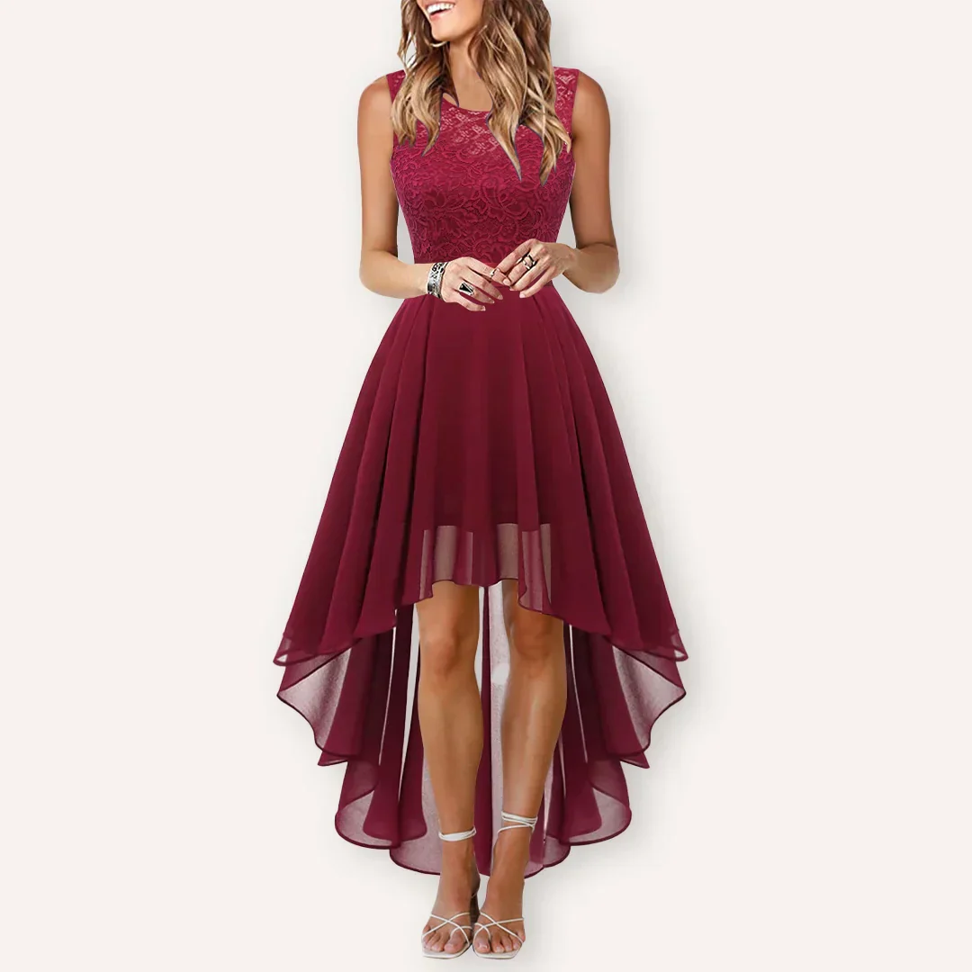 Bliss | Asymmetric Evening Dress - Image 3