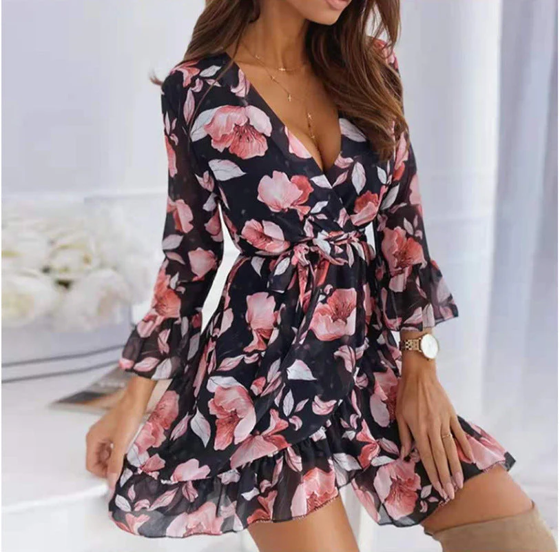 Blyss | Floral Wrap Dress - Image 3