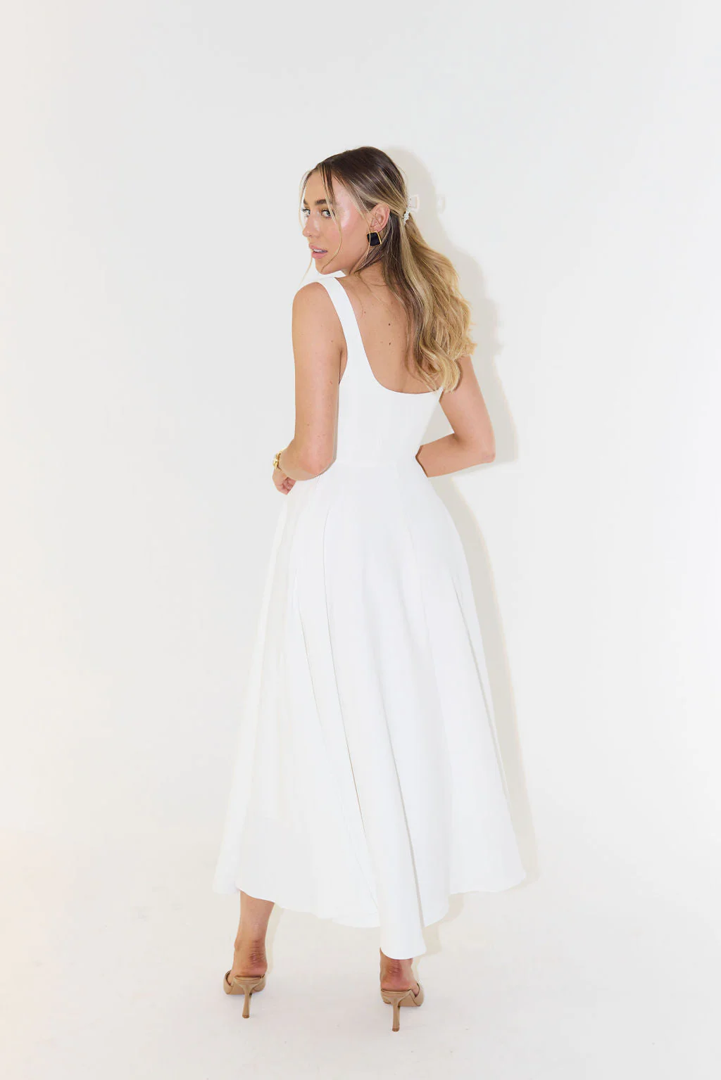 Bonnie | Elegant Midi Dress - Image 4