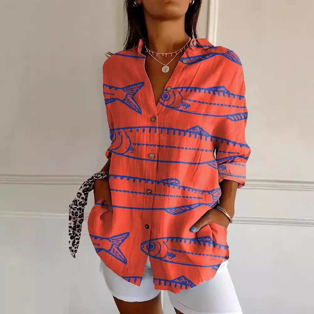 Brielle | Fashionable Printed Blouse - Image 3