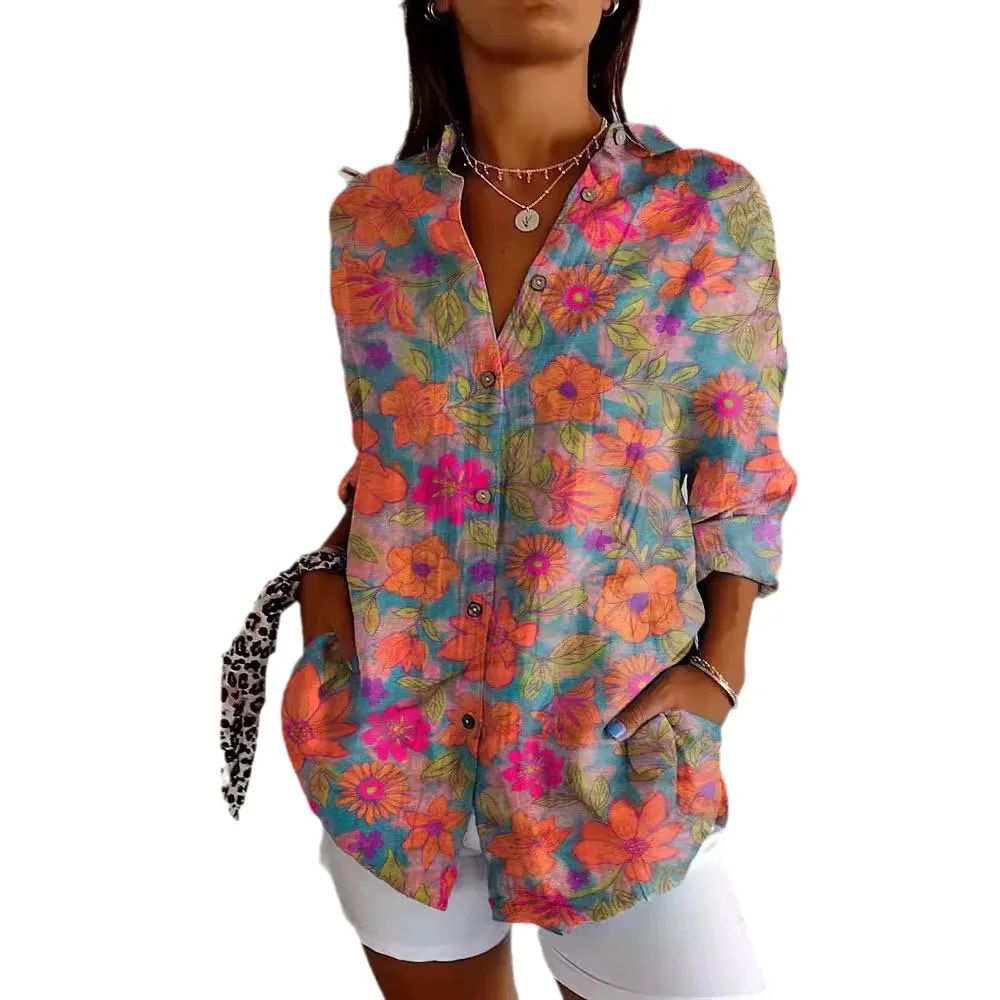 Brielle | Fashionable Printed Blouse - Image 4