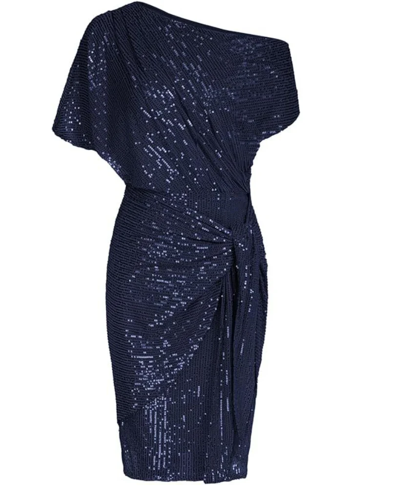 Briony | One-Shoulder Dress - Image 9