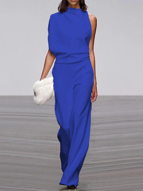 Calista | Round Neckline Jumpsuit - Image 5