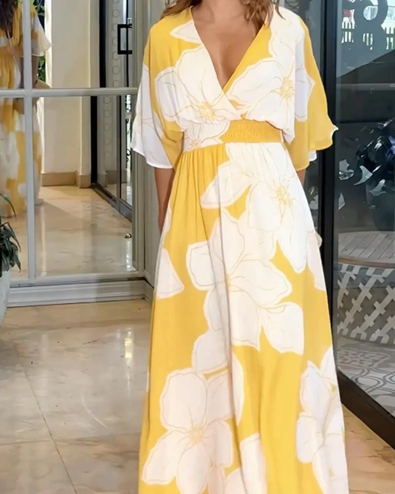 Calypso | Floral Harmony Dress - Image 2