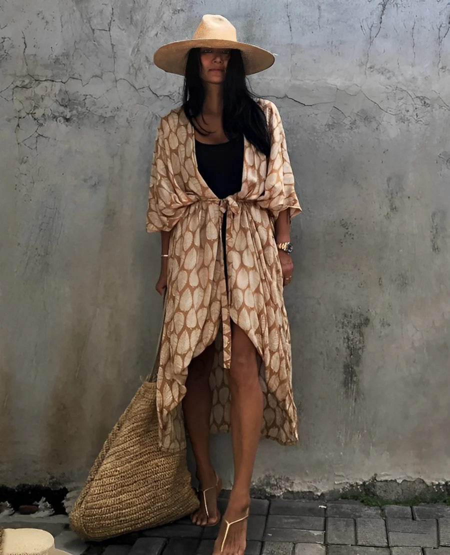 Cecily | Boho Kimono Dress Cover-Up