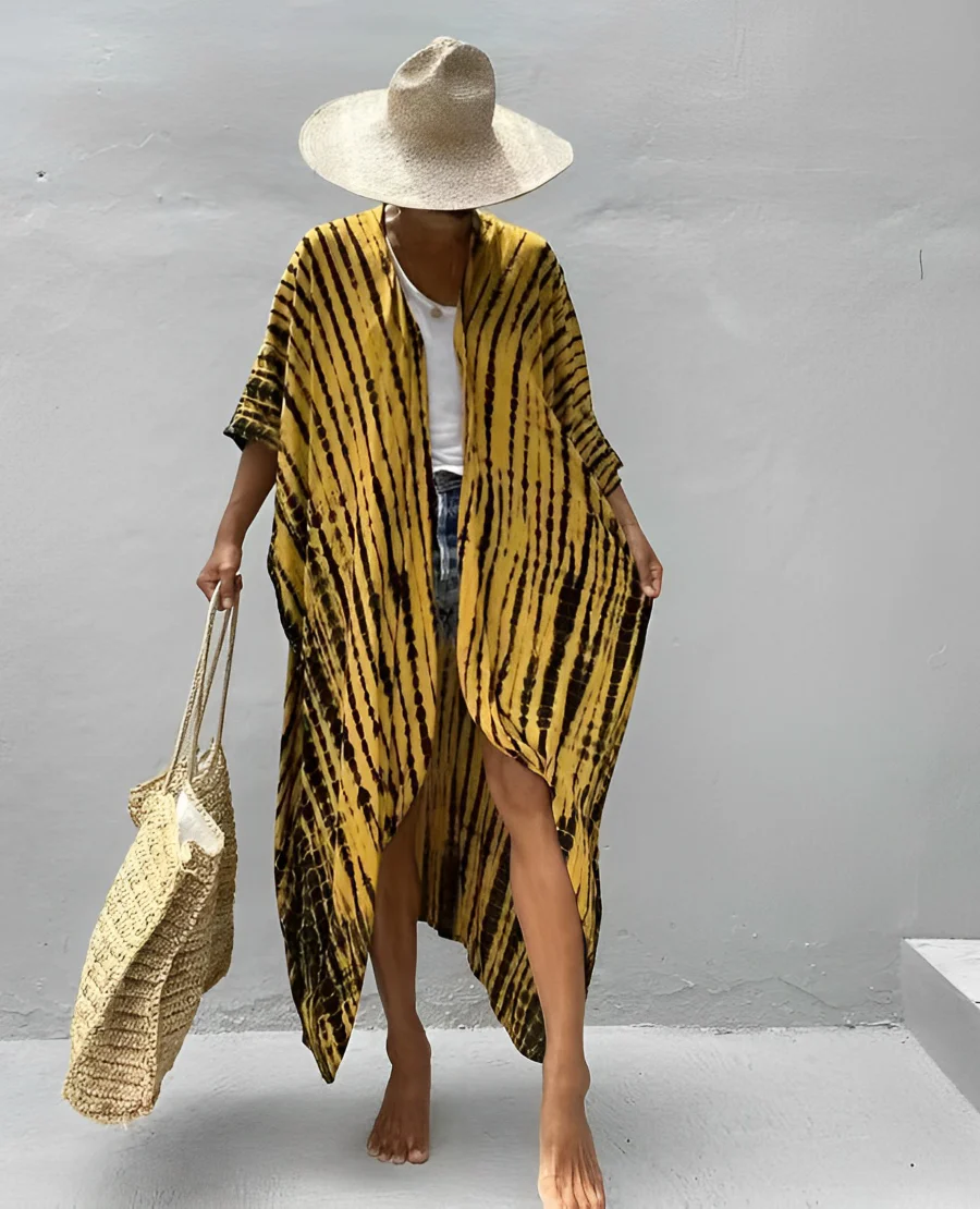 Cecily | Boho Kimono Dress Cover-Up - Image 13