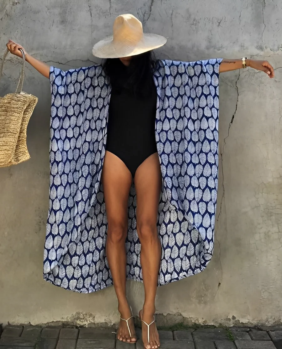 Cecily | Boho Kimono Dress Cover-Up - Image 6