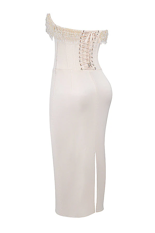 Celandine | Vintage Strapless Dress - Image 11