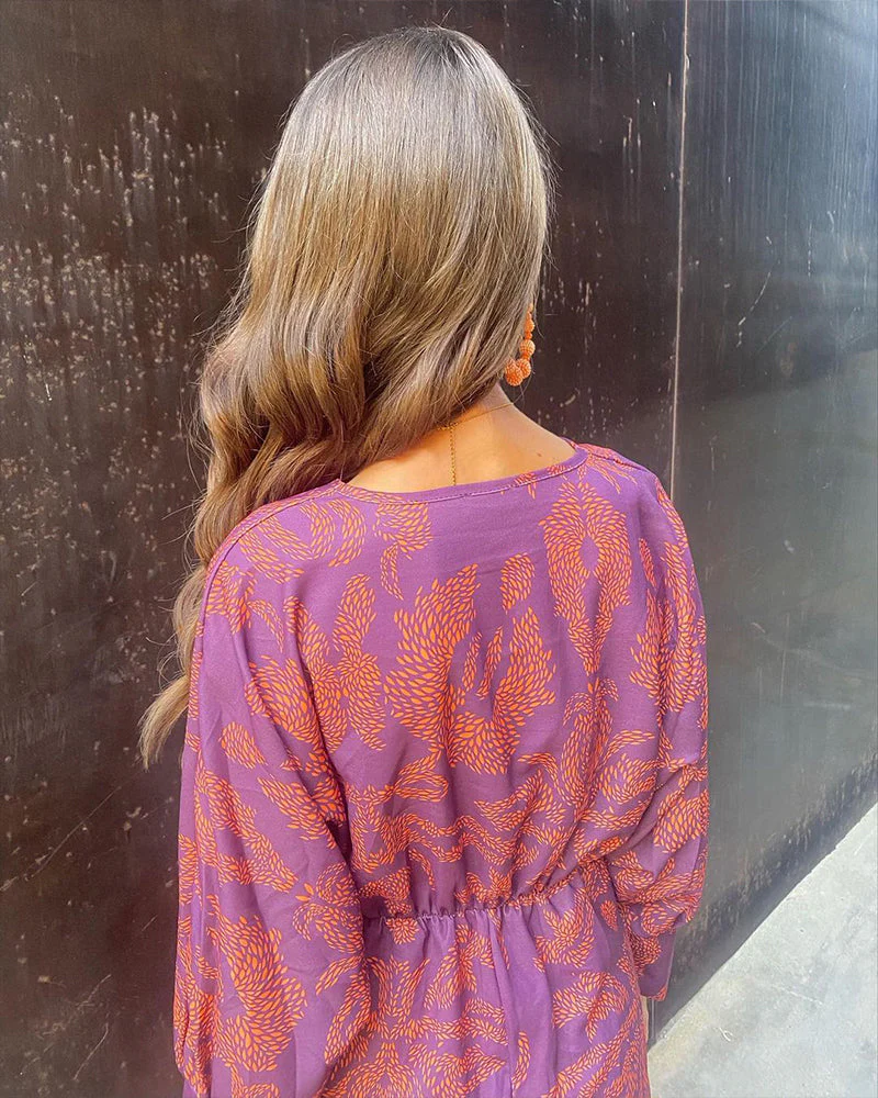 Clementine | Elegant Satin Knot Dress - Image 11