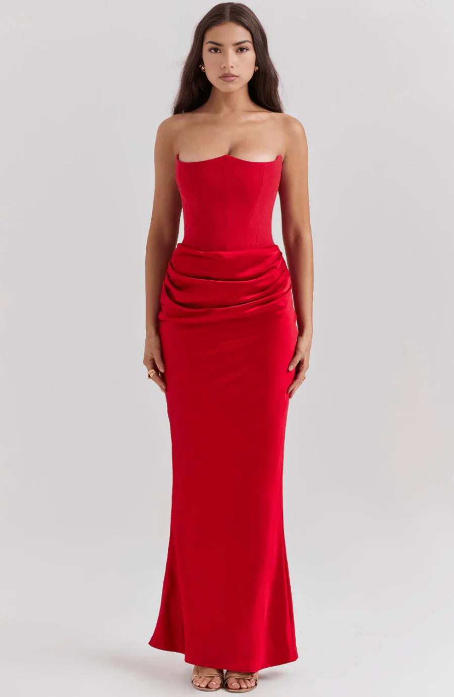 Clementine | Strapless Long Dress - Image 7