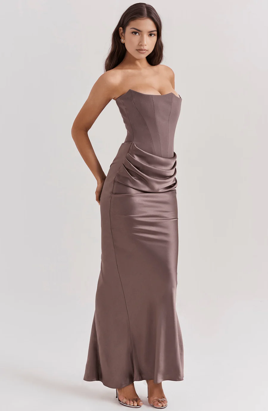 Clementine | Strapless Long Dress - Image 8