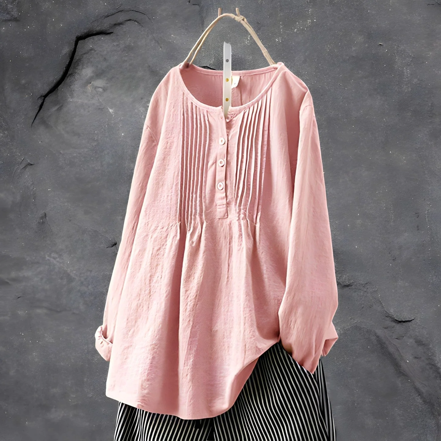 Cloey | Artisan Tunic Blouse - Image 2