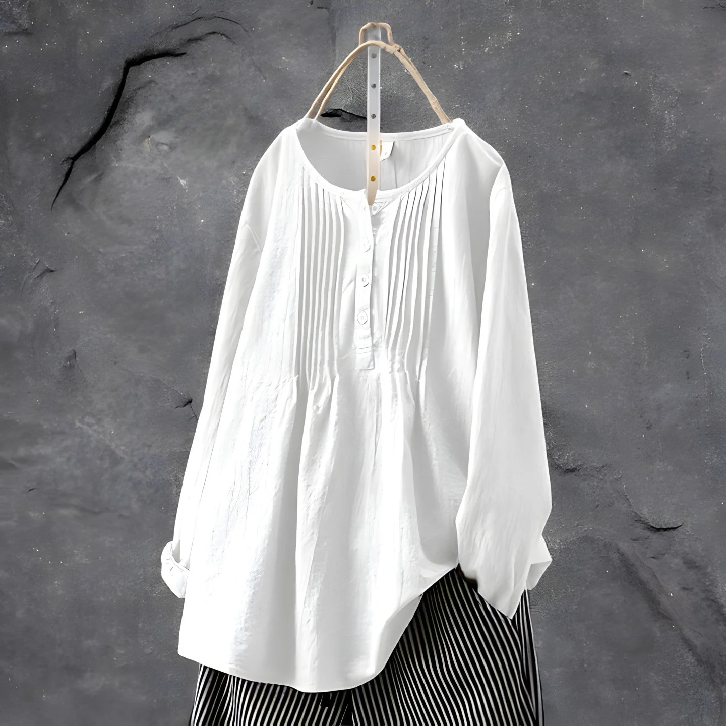 Cloey | Artisan Tunic Blouse - Image 3