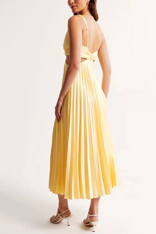 Courtney | Pleated Maxi Dress - Image 2