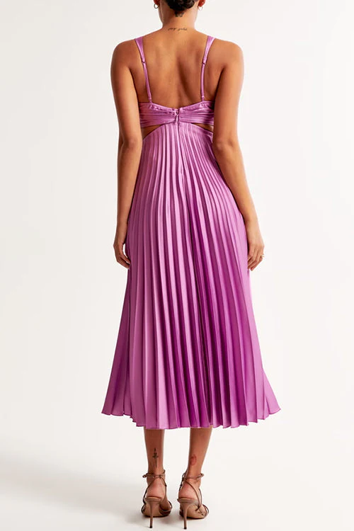 Courtney | Pleated Maxi Dress - Image 7