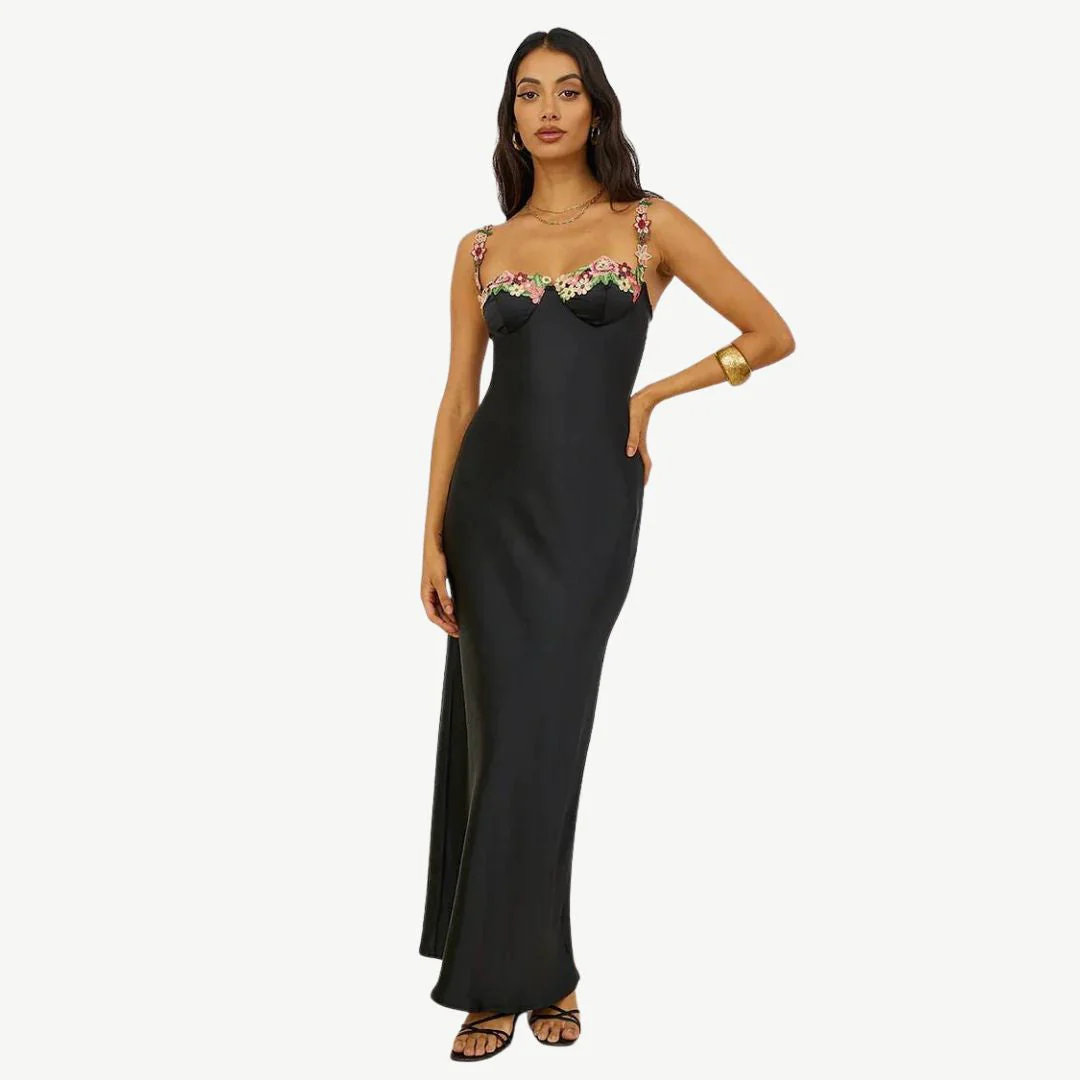 Delfina | Embroidered Dress - Image 20