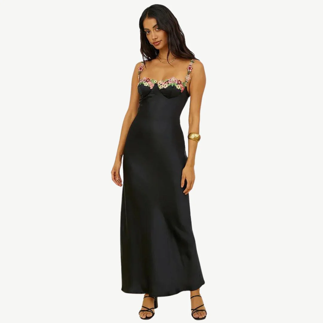 Delfina | Embroidered Dress - Image 21