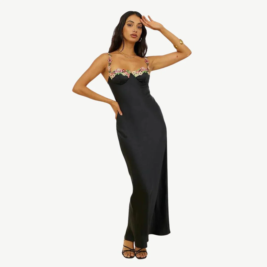 Delfina | Embroidered Dress - Image 22