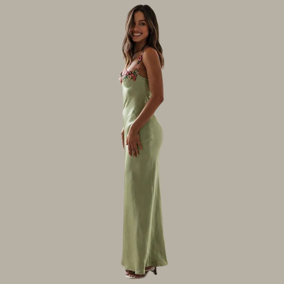 Delfina | Embroidered Dress - Image 7