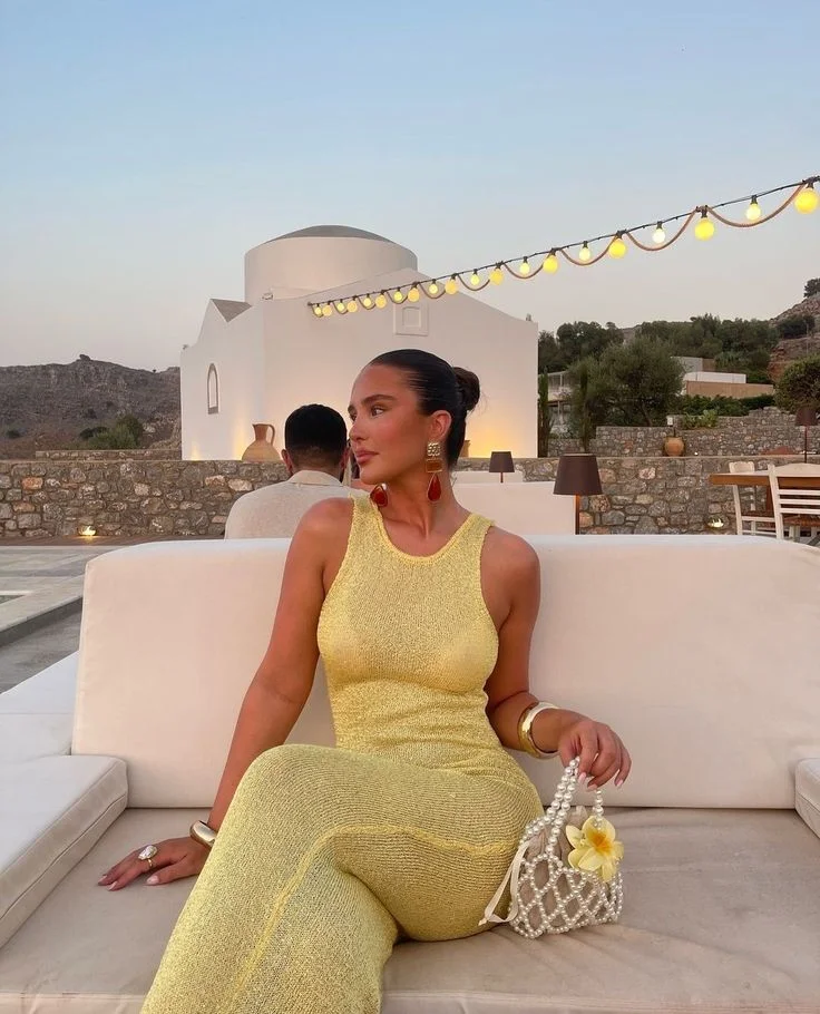 Edith | Women's Sleeveless Sparkling Maxi Dress for Evening - Image 8