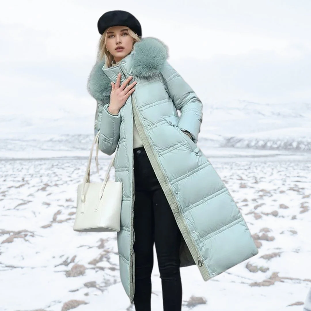 Ella | Long Puffer Coat - Image 3
