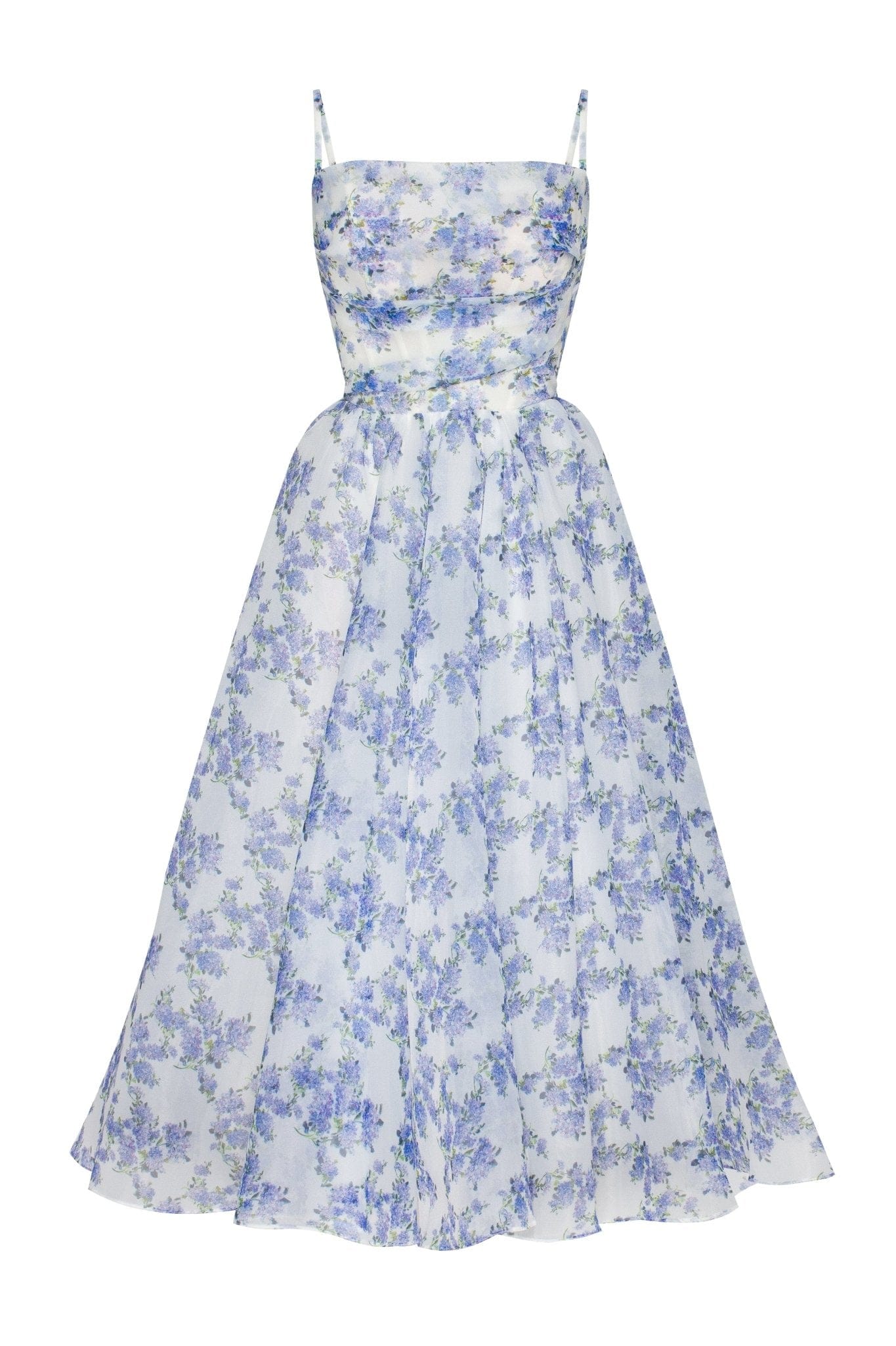 Elowen | Spaghetti Straps Midi Dress - Image 6