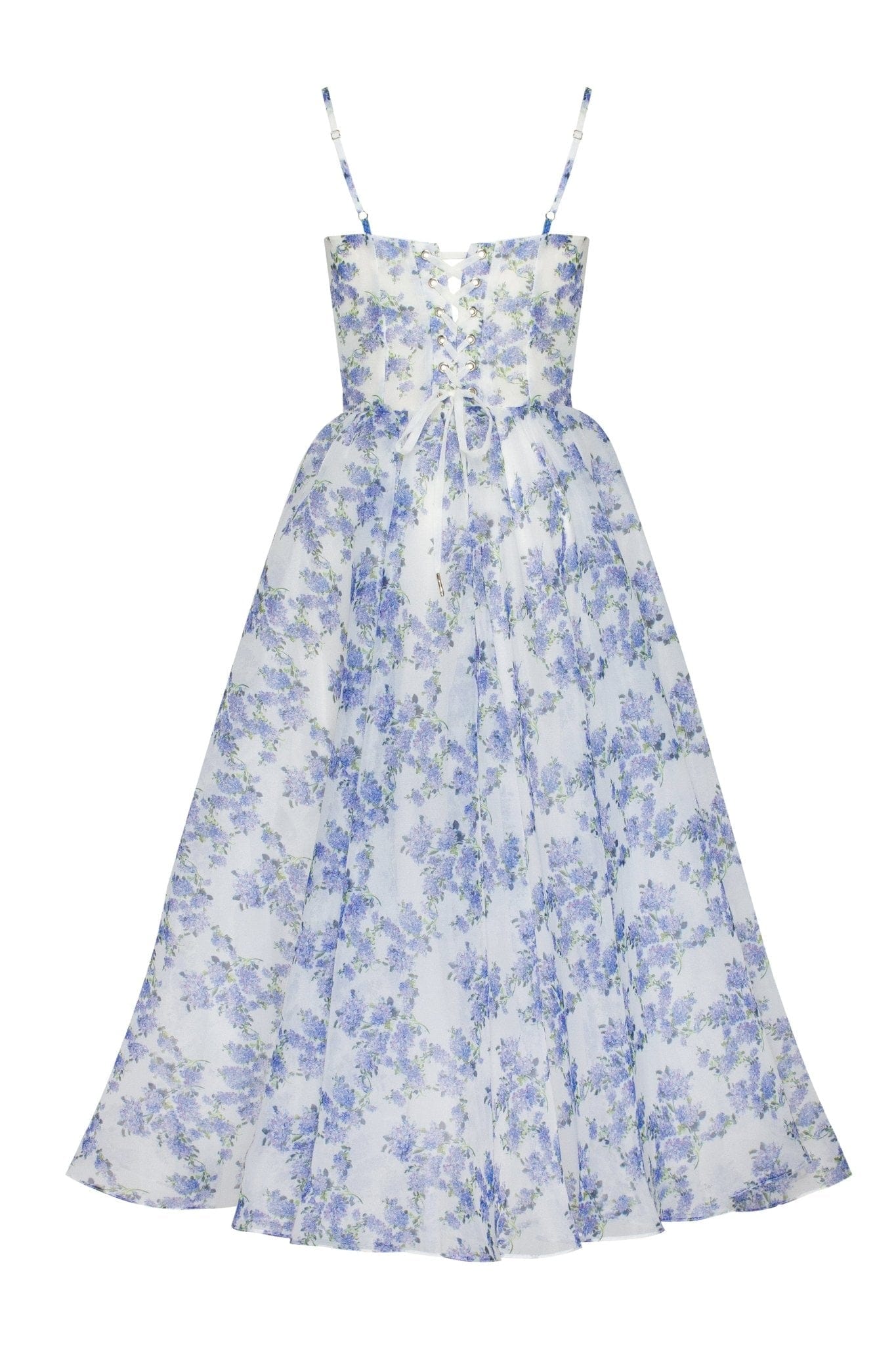 Elowen | Spaghetti Straps Midi Dress - Image 7