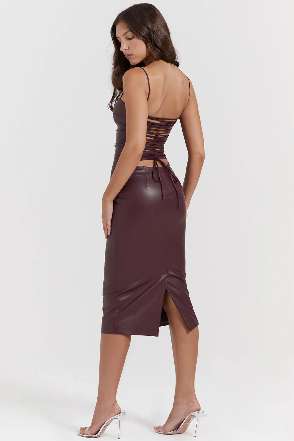 Elsinore | Luxury Leather Dress - Image 10