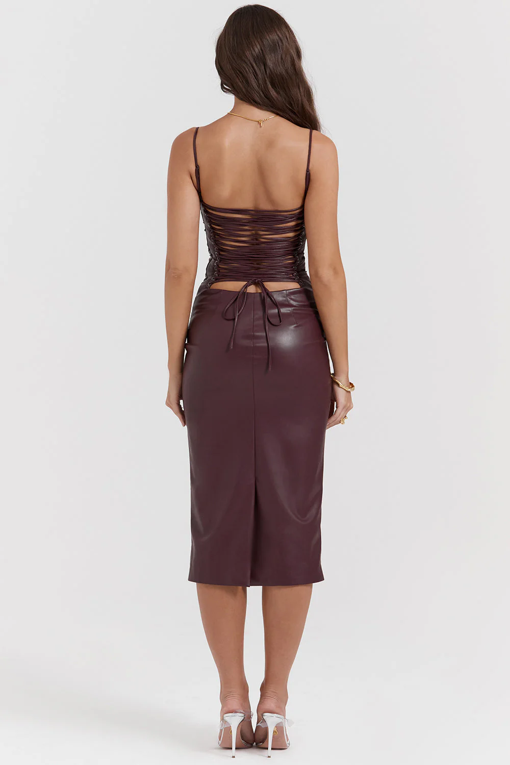 Elsinore | Luxury Leather Dress - Image 9