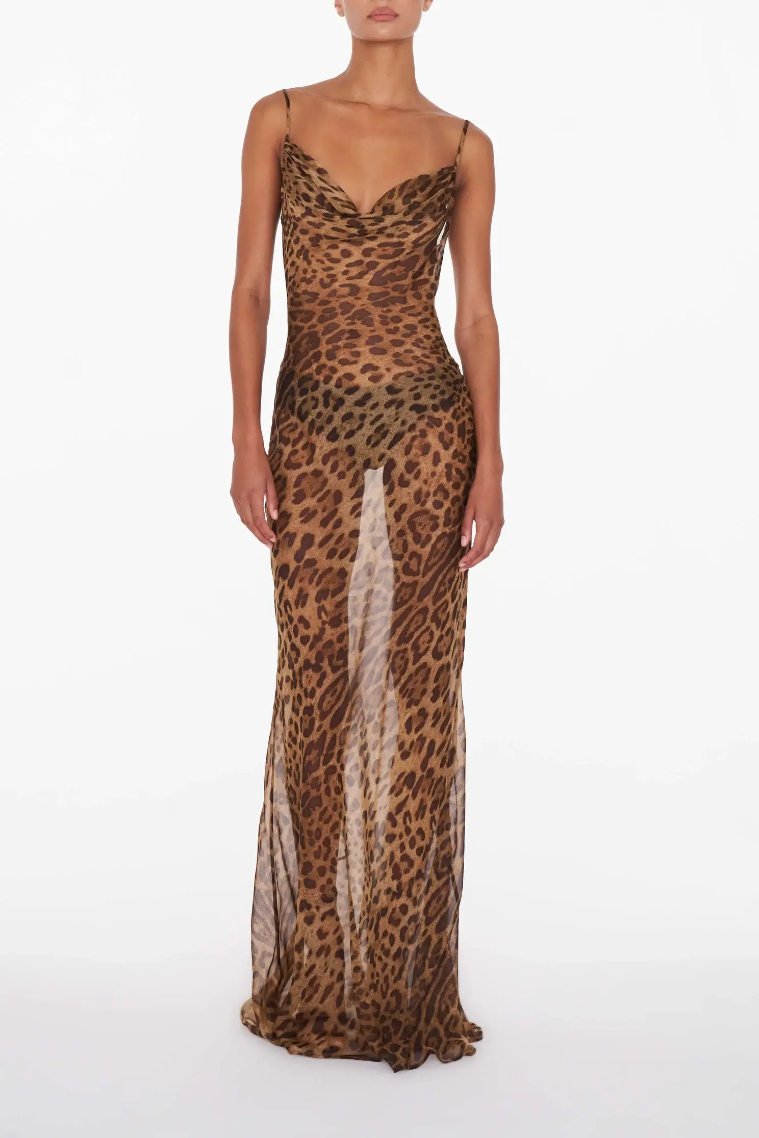 Emlyn | Sheer Maxi Dress - Image 3