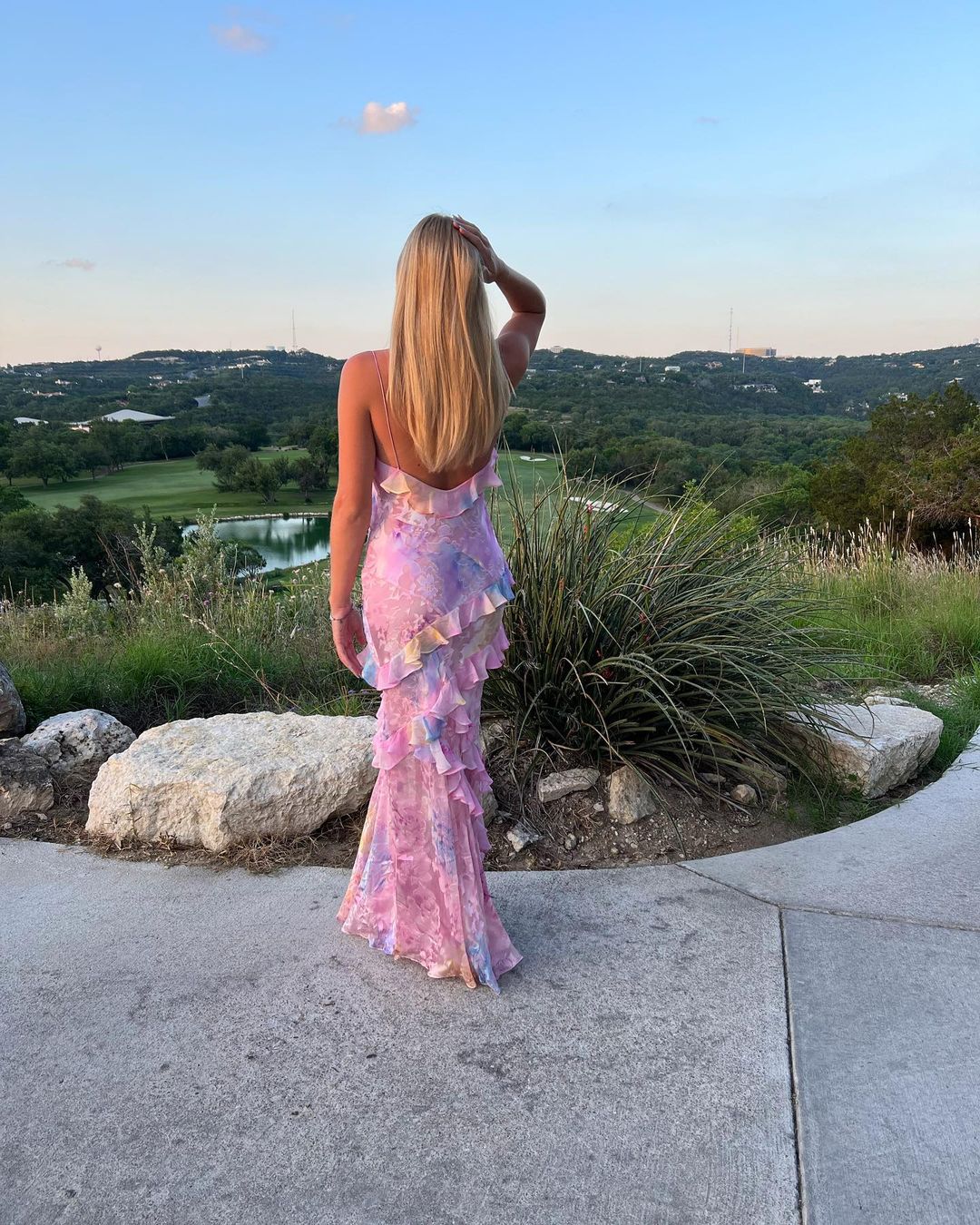 Estella | Ruffle Maxi Dress - Image 3