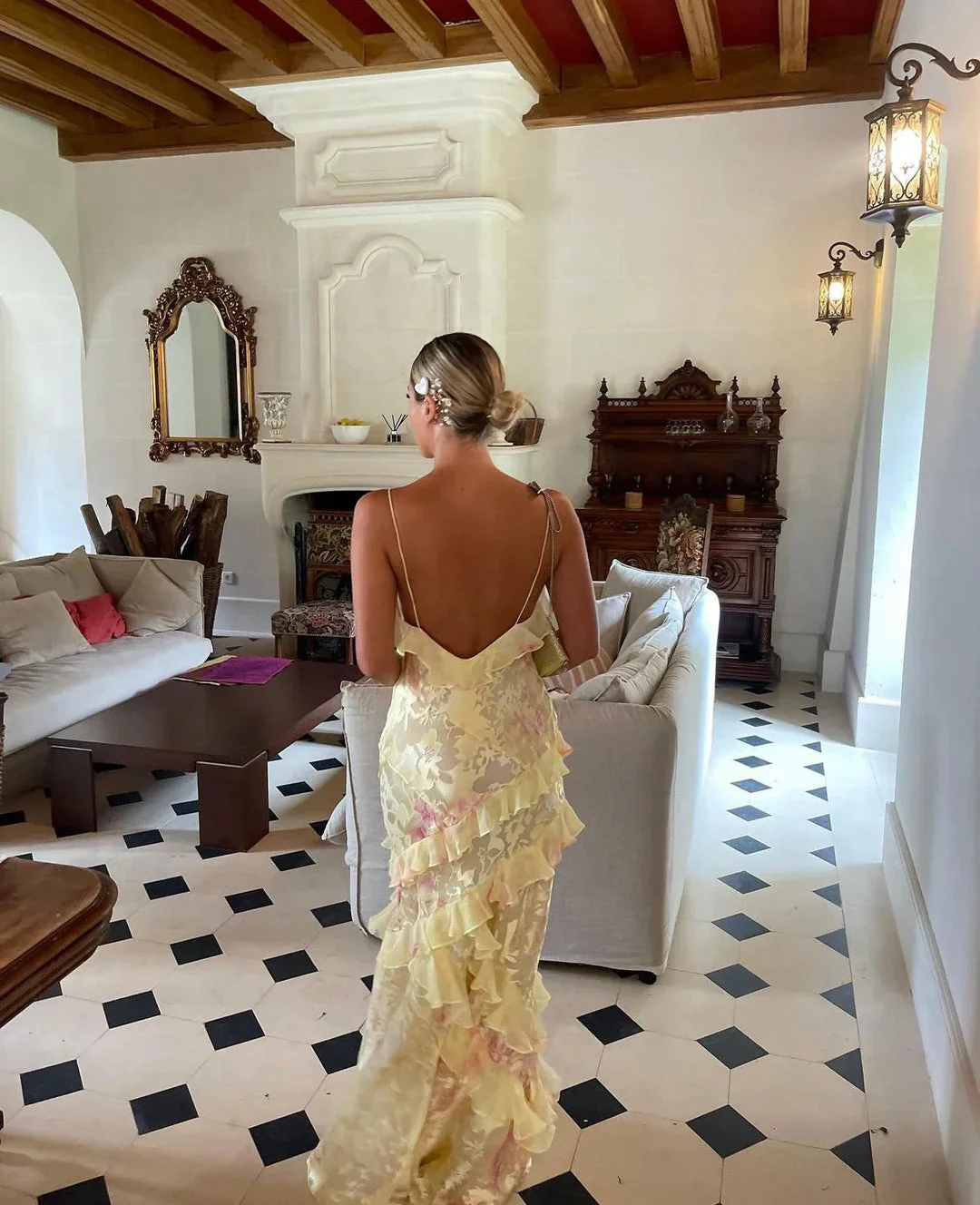 Estella | Ruffle Maxi Dress - Image 6