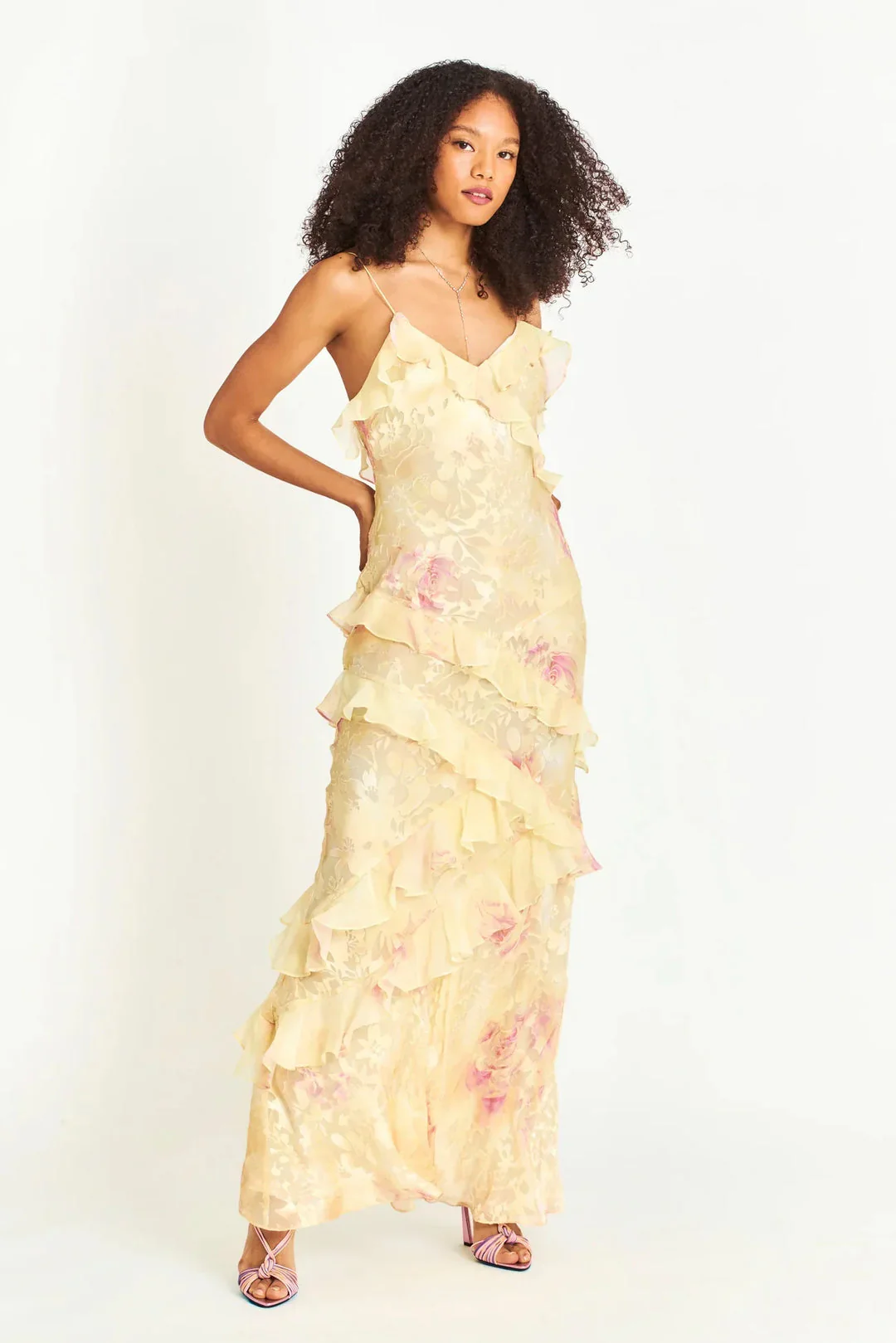 Estella | Ruffle Maxi Dress - Image 8