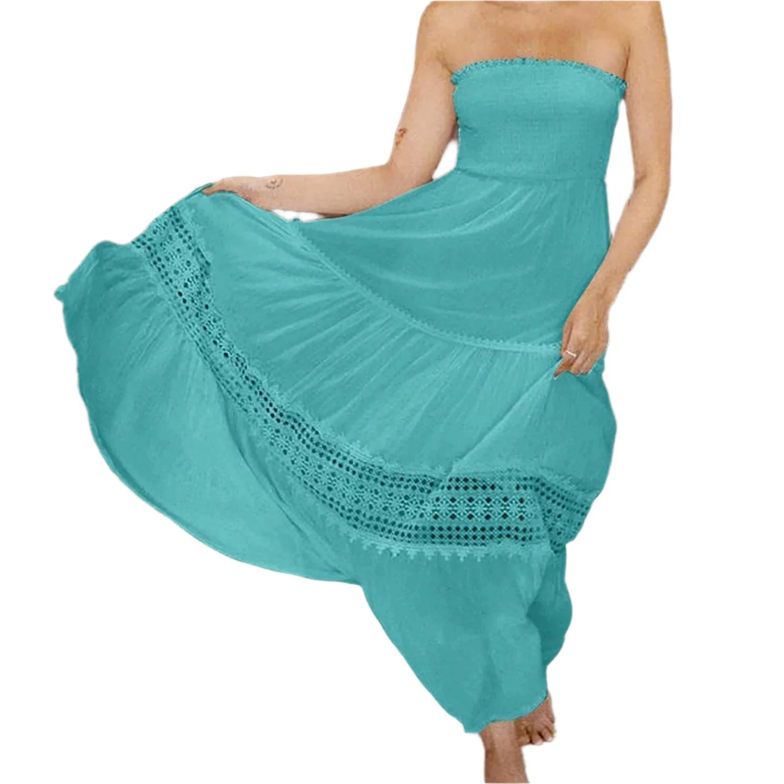 Estelle | Tube Plain Dress - Image 3