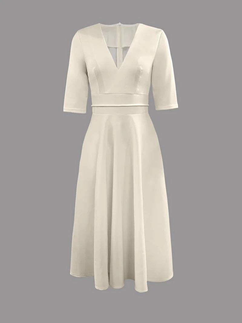 Eulalia | Elegant Midi Dress - Image 4